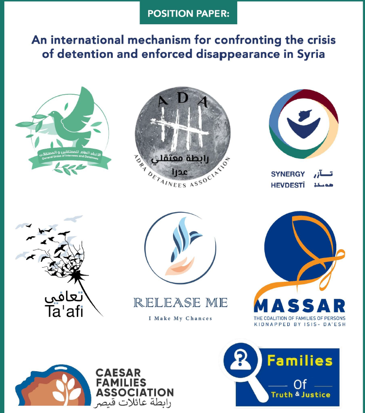 POSITION PAPER || An International Mechanism for Confronting the Crisis of Detention and Enforced Disappearance in Syria